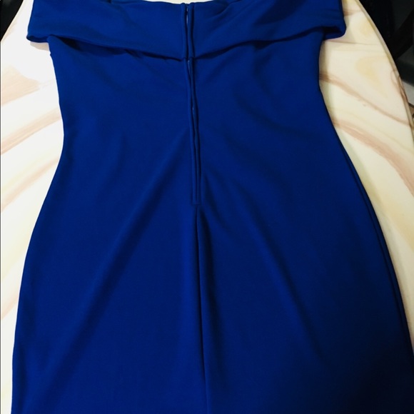 Charlotte Russe Night Blue Dress Sz XL - Picture 3 of 7